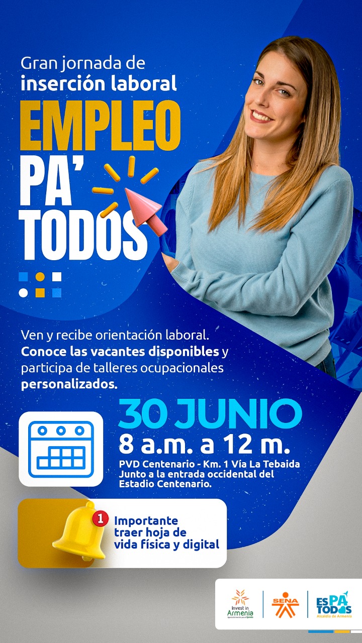 Más de 800 vacantes se ofertarán hoy en jornada Empleo Pa’ Todos en PVD del estadio Centenario