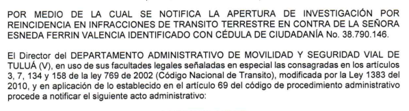 NOTIFICACIÓN POR AVISO – RESOLUCIÓN No. 340-59-1680