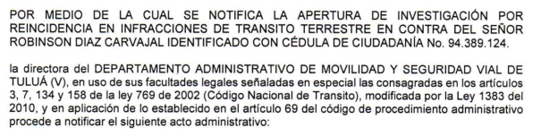 NOTIFICACIÓN POR AVISO – RESOLUCIÓN No. 340-59-1685