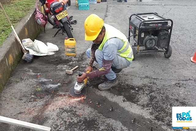 Taches de la ciudad serán removidos por seguridad de los peatones porque no cumplen con normas técnicas