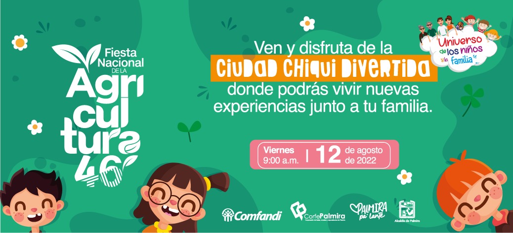 Agéndese: la Ciudad Chiqui Divertida para niños estará en la Fiesta Nacional de la Agricultura