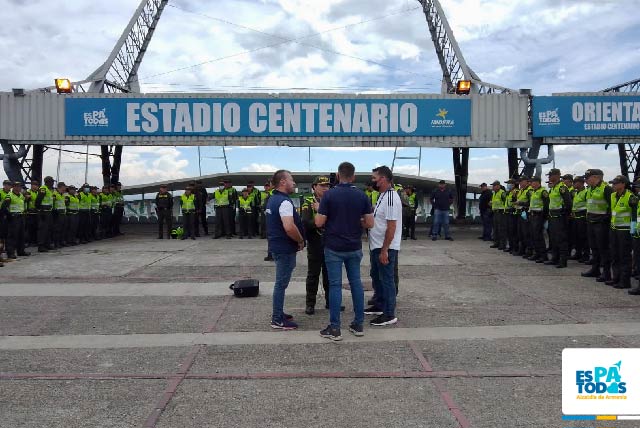 Comisión de fútbol se prepara para el partido de mañana entre Deportes Quindío y Fortaleza; niños a partir de los 5 y jóvenes después de los 14 años podrán ingresar