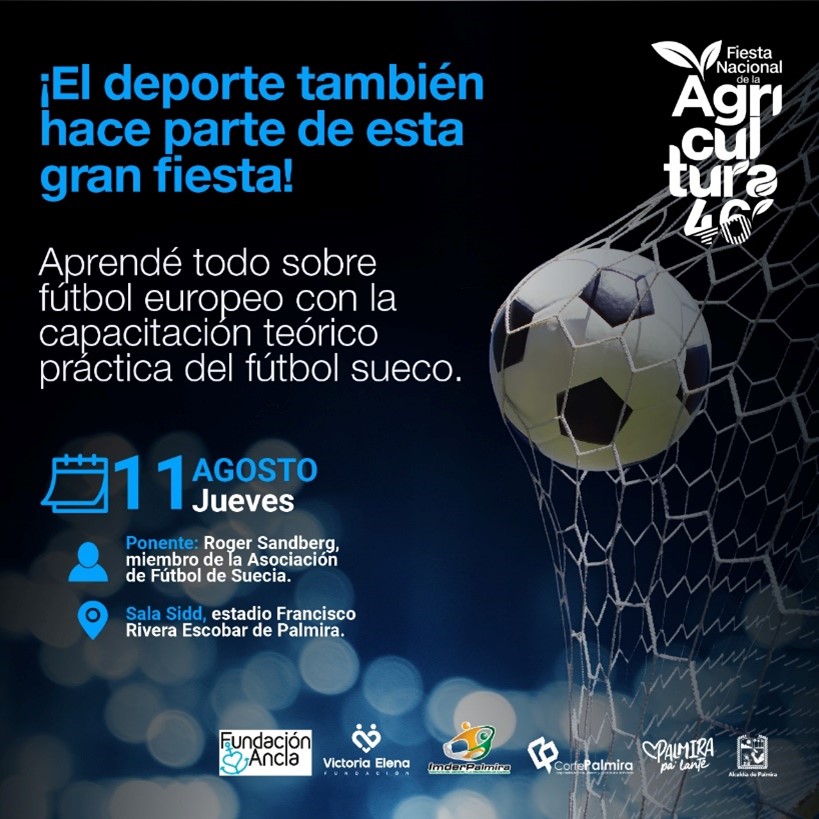 En Palmira se llevará a cabo conversatorio sobre estrategia en el fútbol europeo