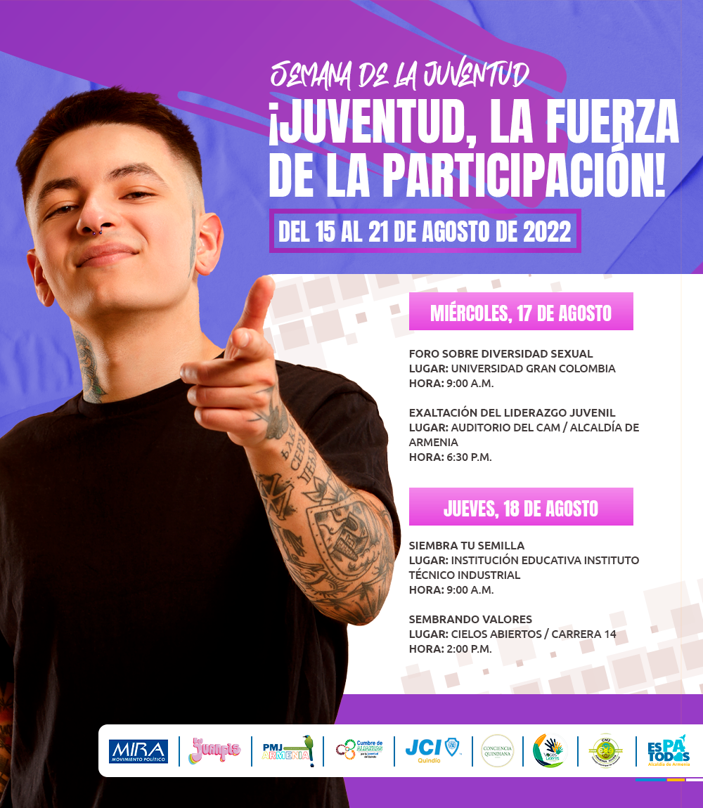 Hoy, concurso de Oratoria Carmelina Soto Valencia, en el Museo Quimbaya dentro del marco de la Semana de la Juventud