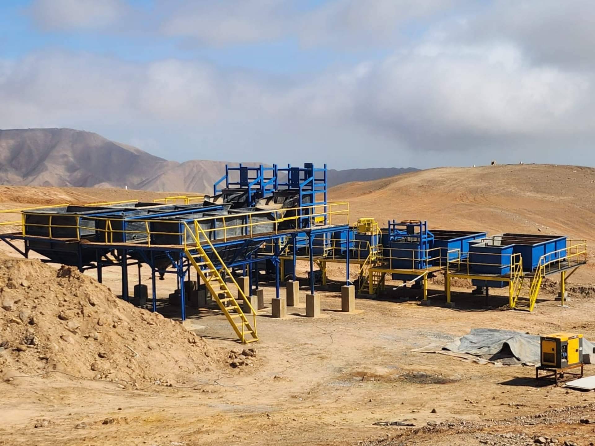 Inauguración de la pequeña minería