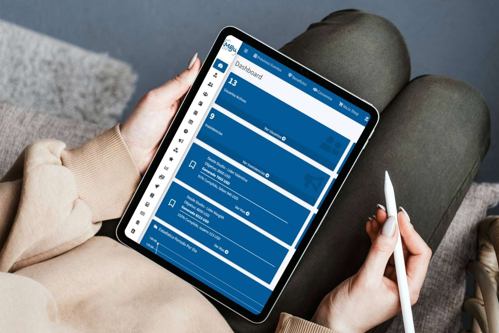Transformar la gestión de estudios webcam, con MaJu ERP-CRM